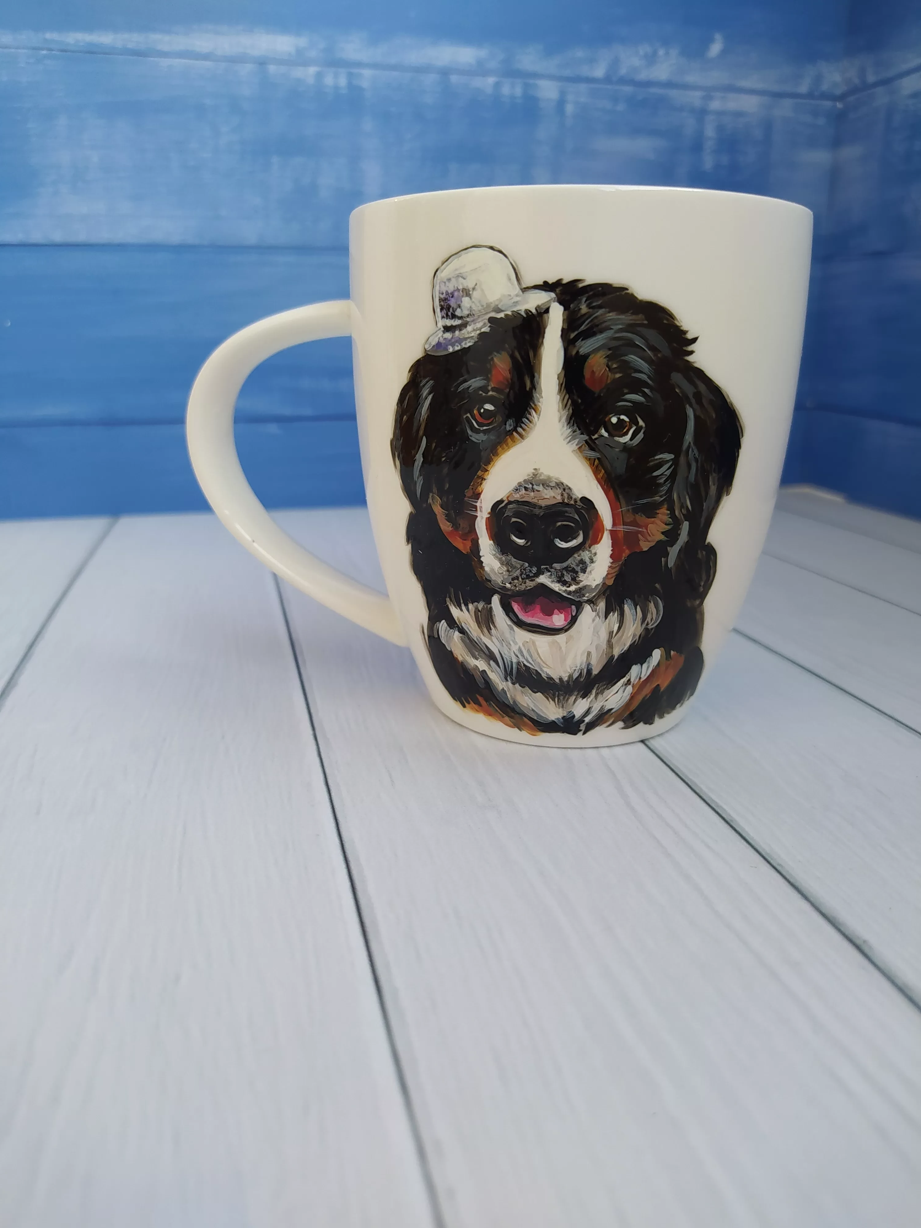 Кружка с портретом питомца Art-Works Фарфор Ручная роспись На заказ
