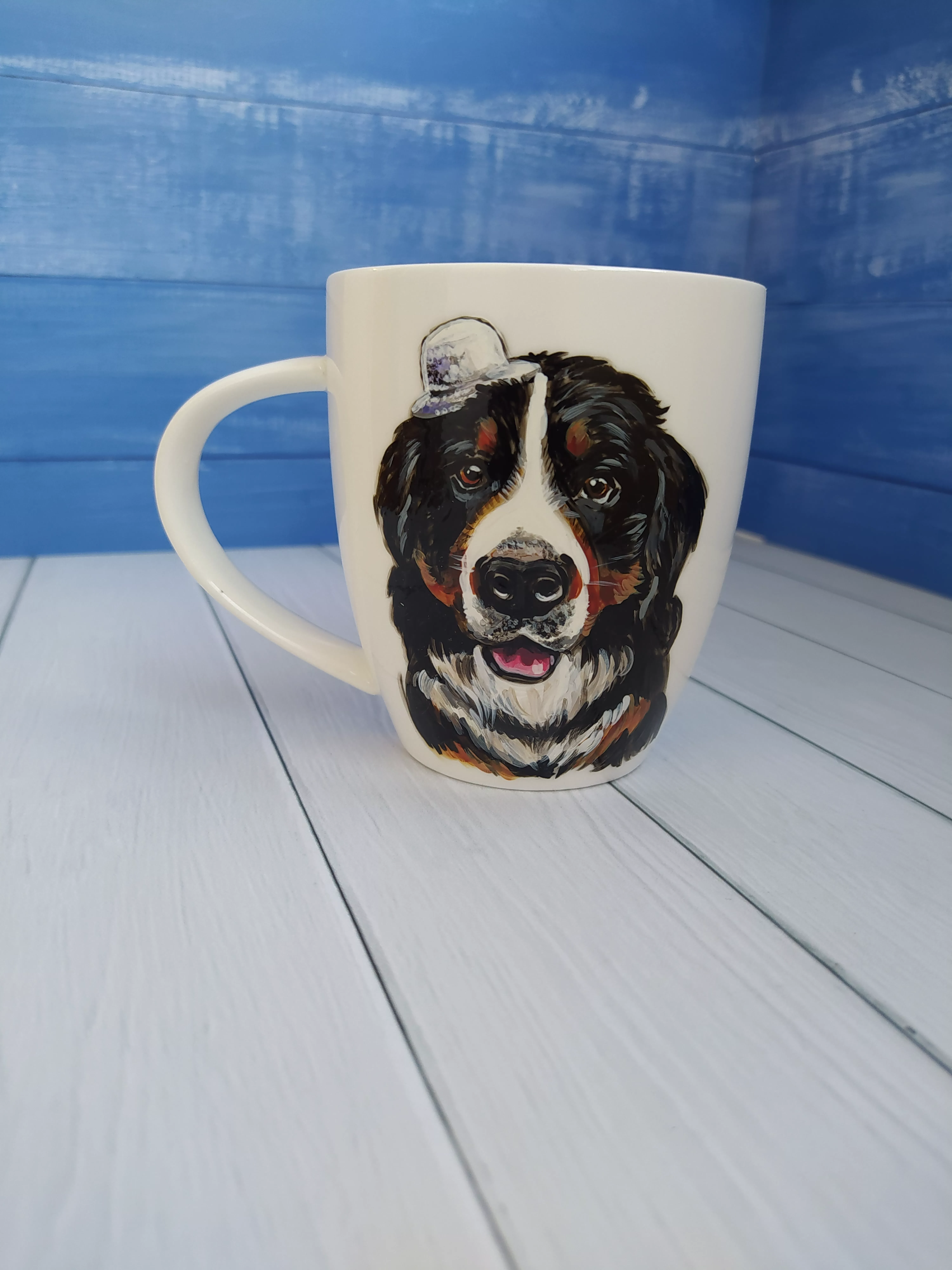 Кружка с портретом питомца Art-Works Фарфор Ручная роспись На заказ