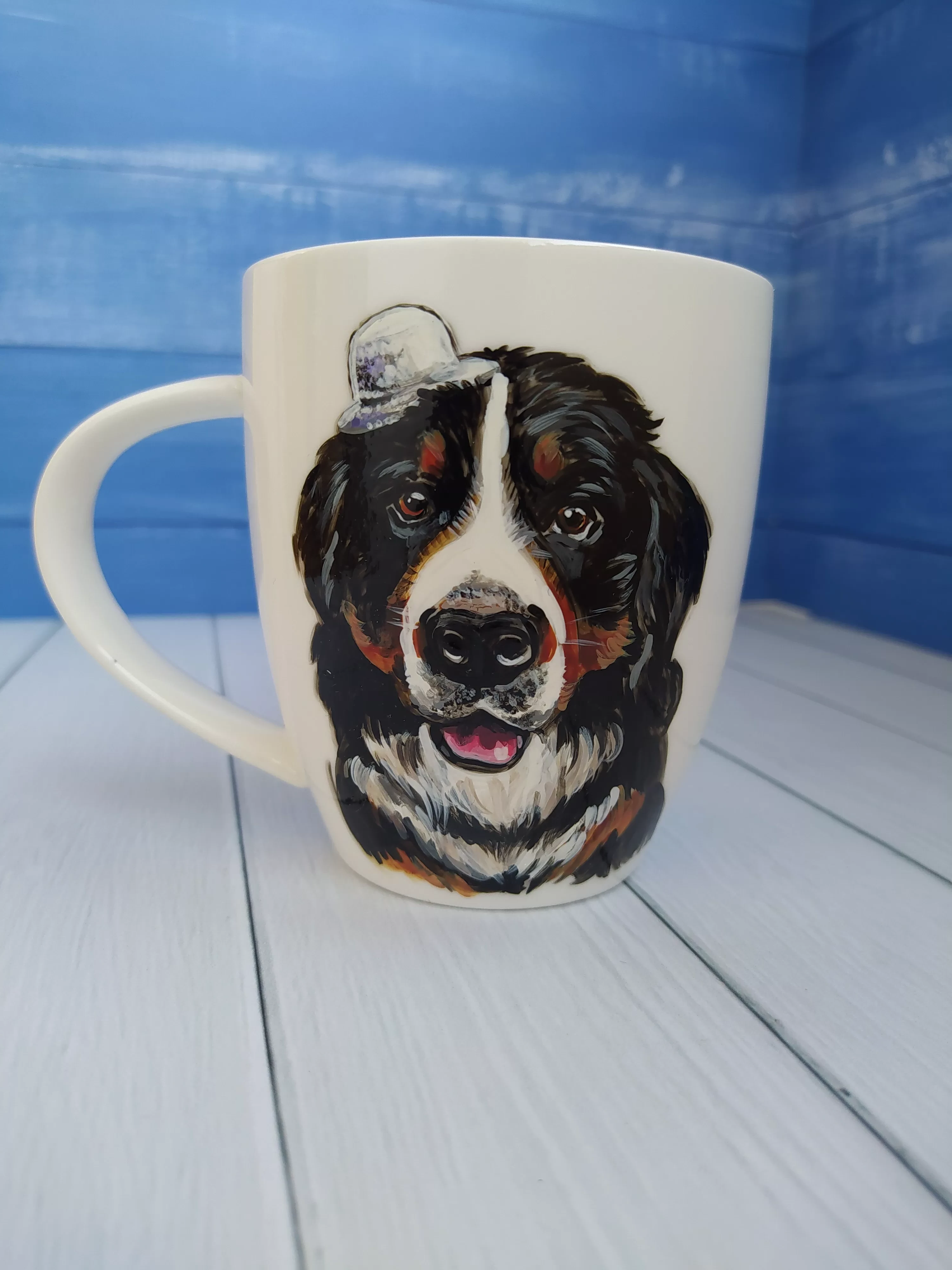 Кружка с портретом питомца Art-Works Фарфор Ручная роспись На заказ