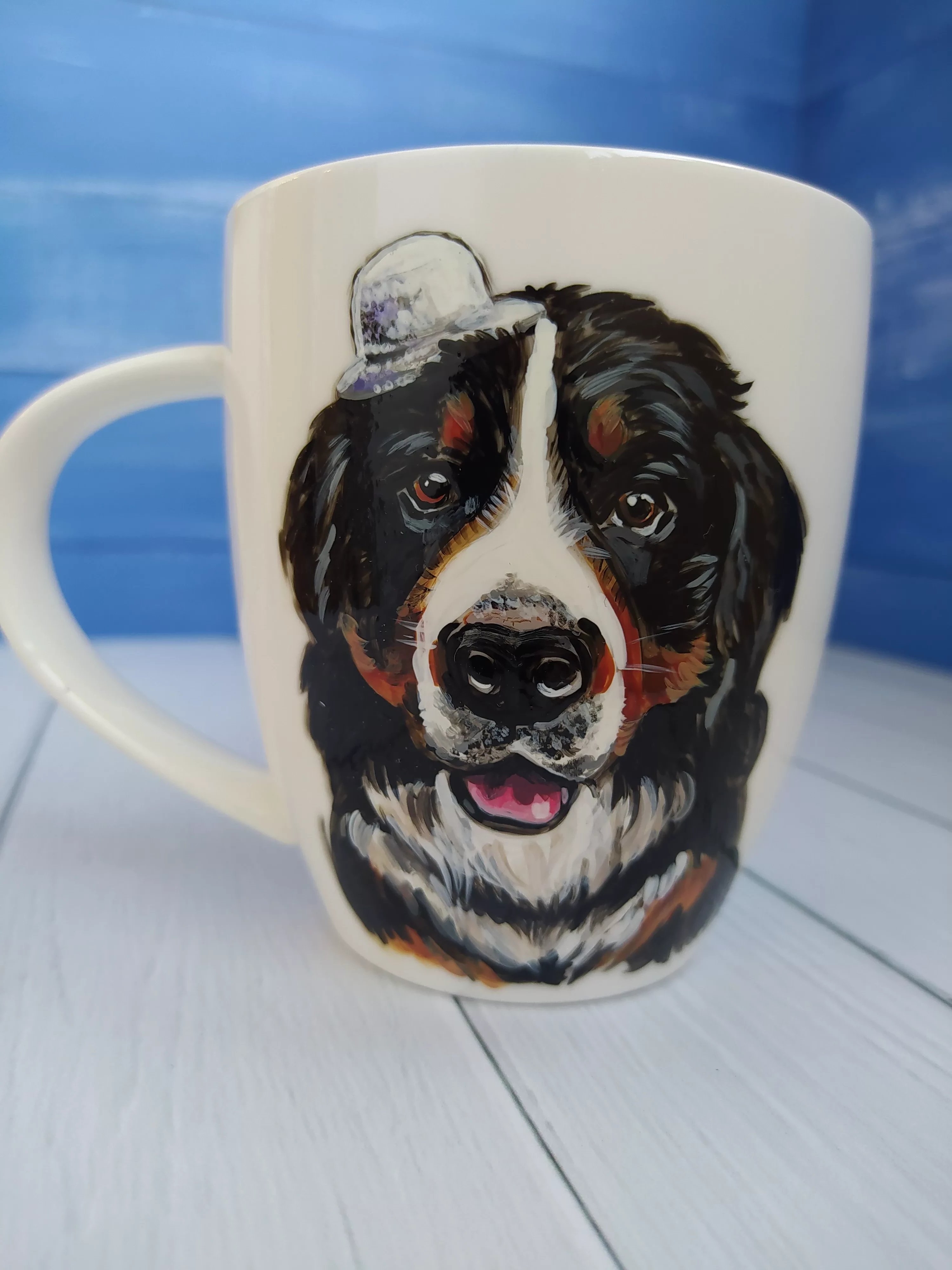 Кружка с портретом питомца Art-Works Фарфор Ручная роспись На заказ