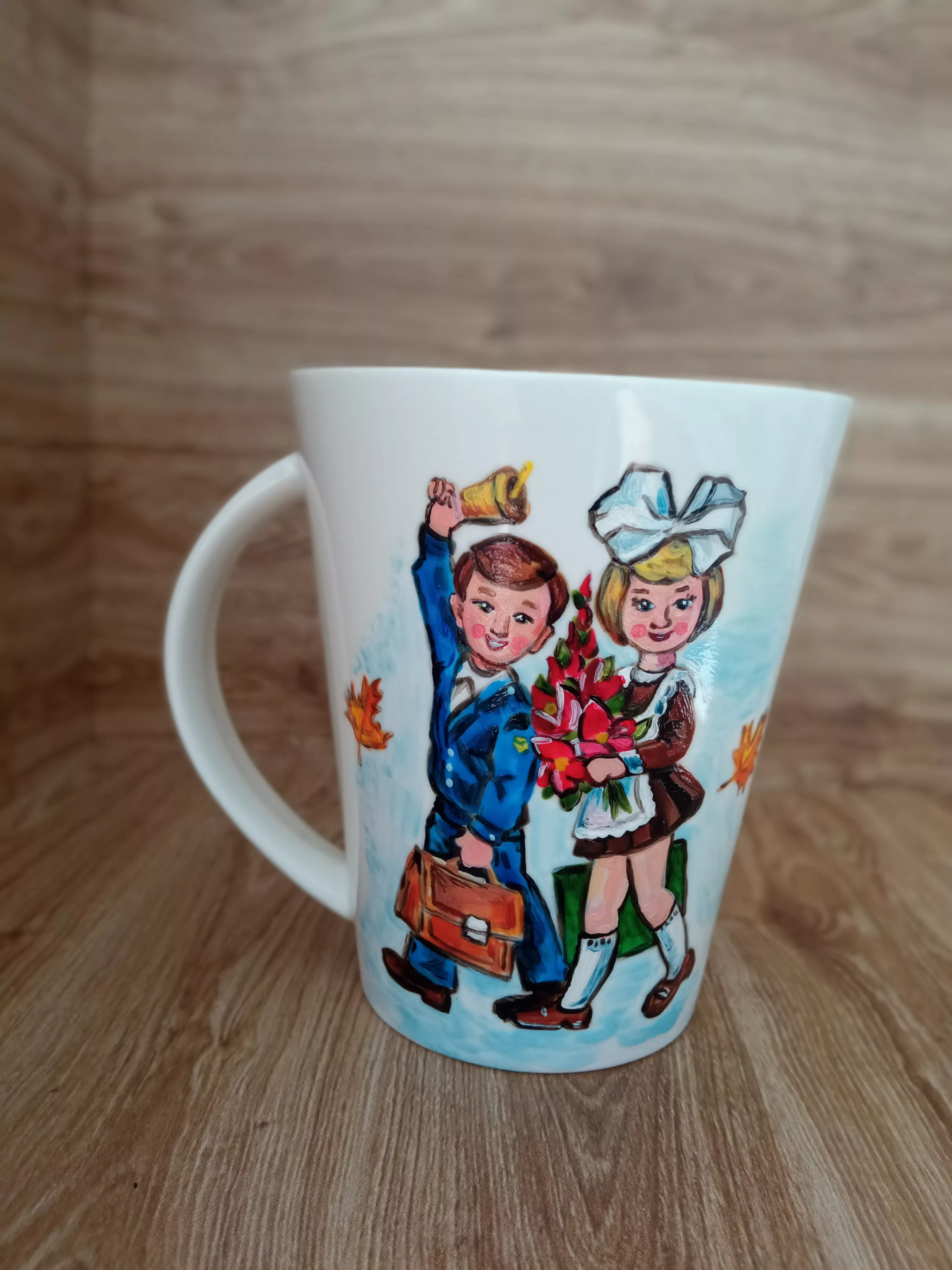 Кружка с ручной росписью Ученики Art-Works Фарфор CN-159