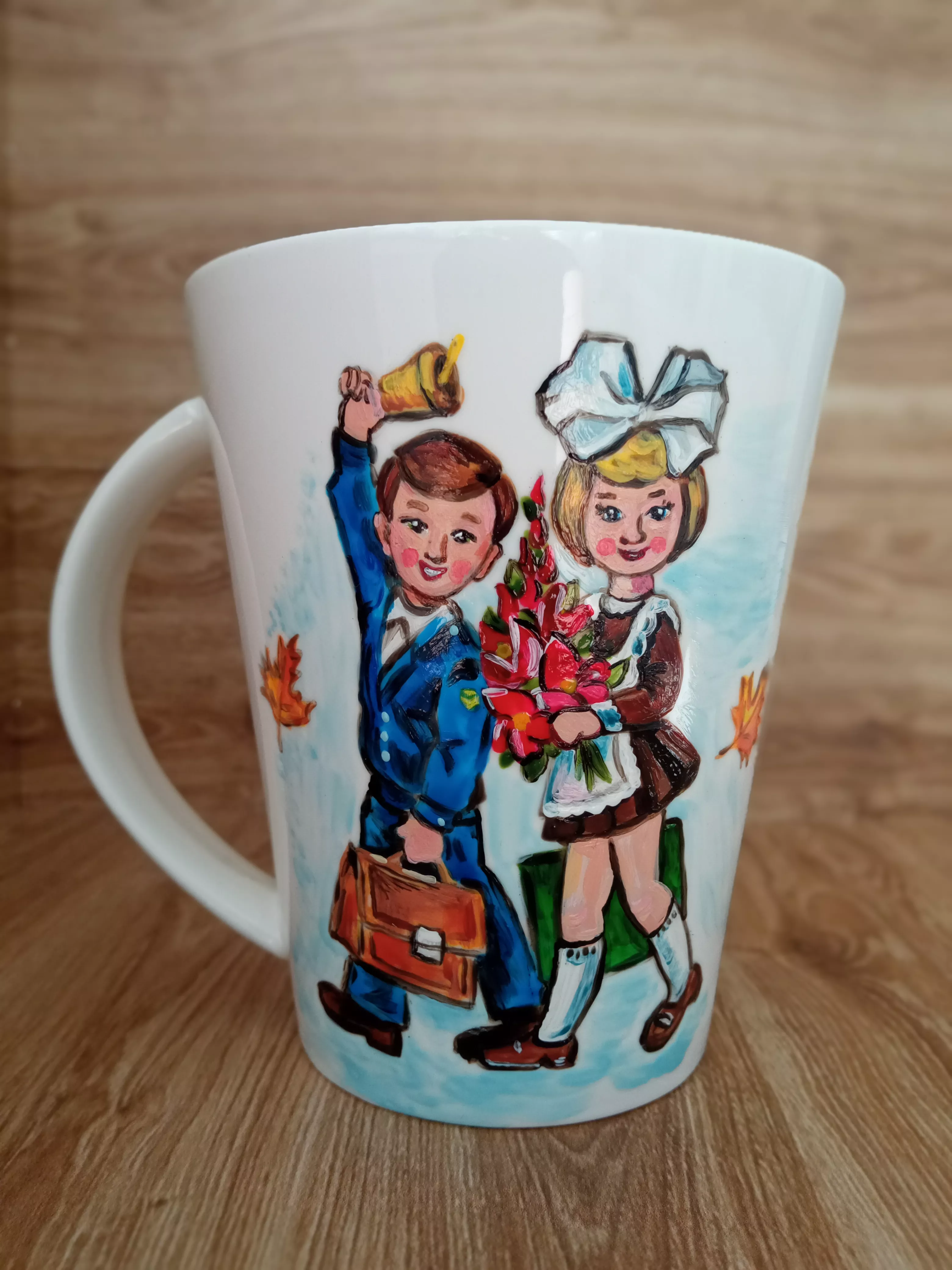 Кружка с ручной росписью Ученики Art-Works Фарфор CN-159