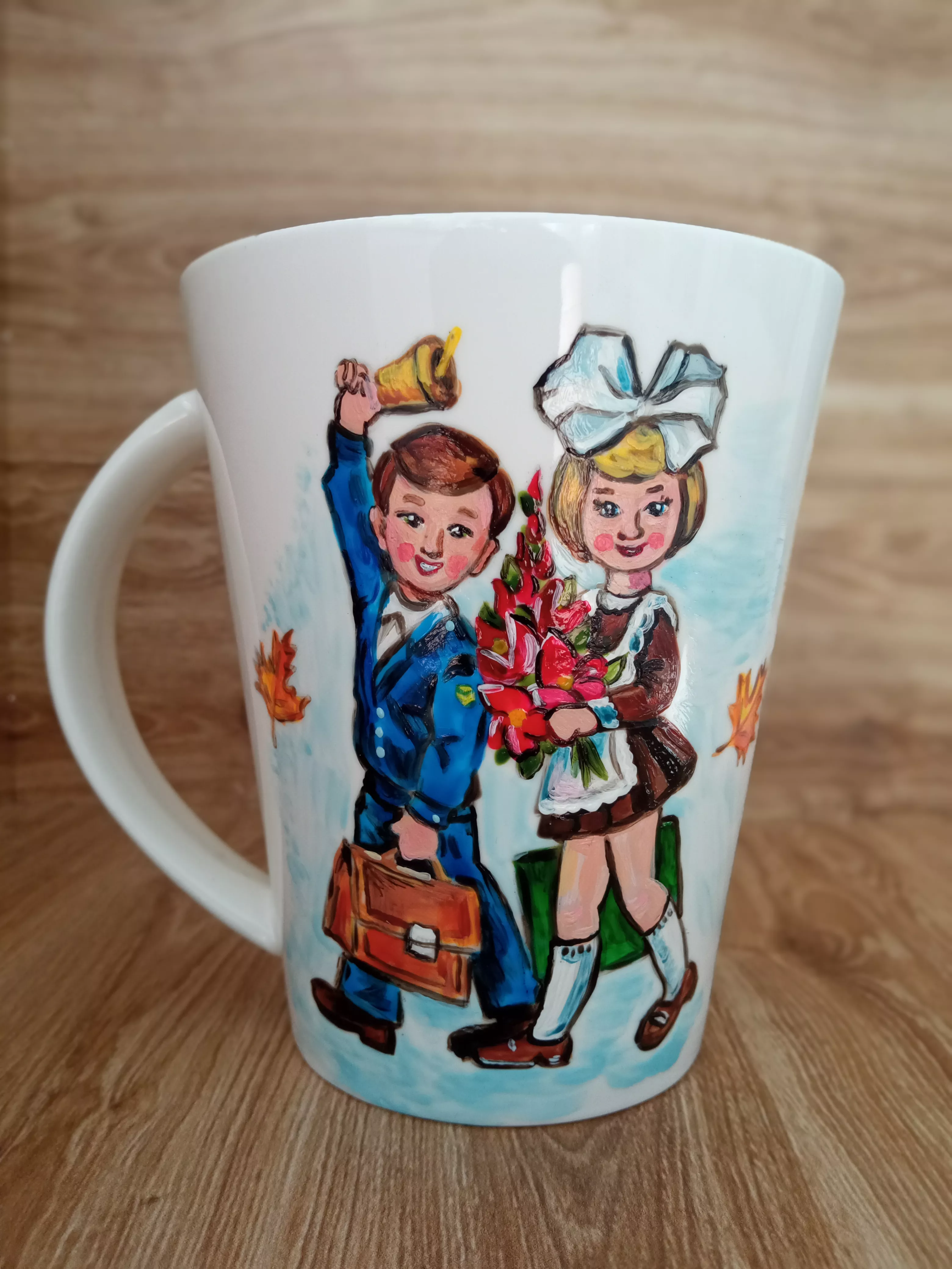 Кружка с ручной росписью Ученики Art-Works Фарфор CN-159