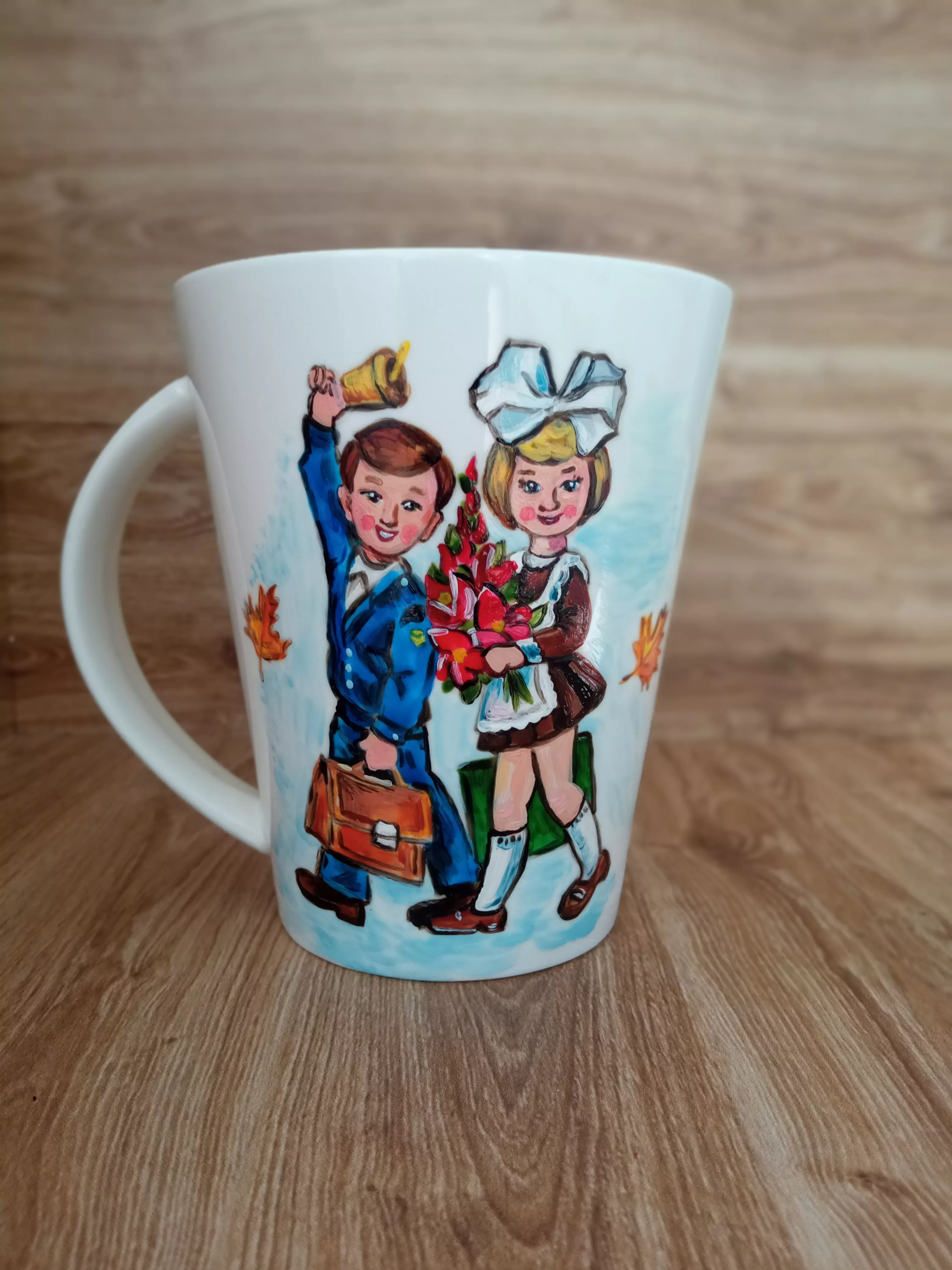 Кружка с ручной росписью Ученики Art-Works Фарфор CN-159