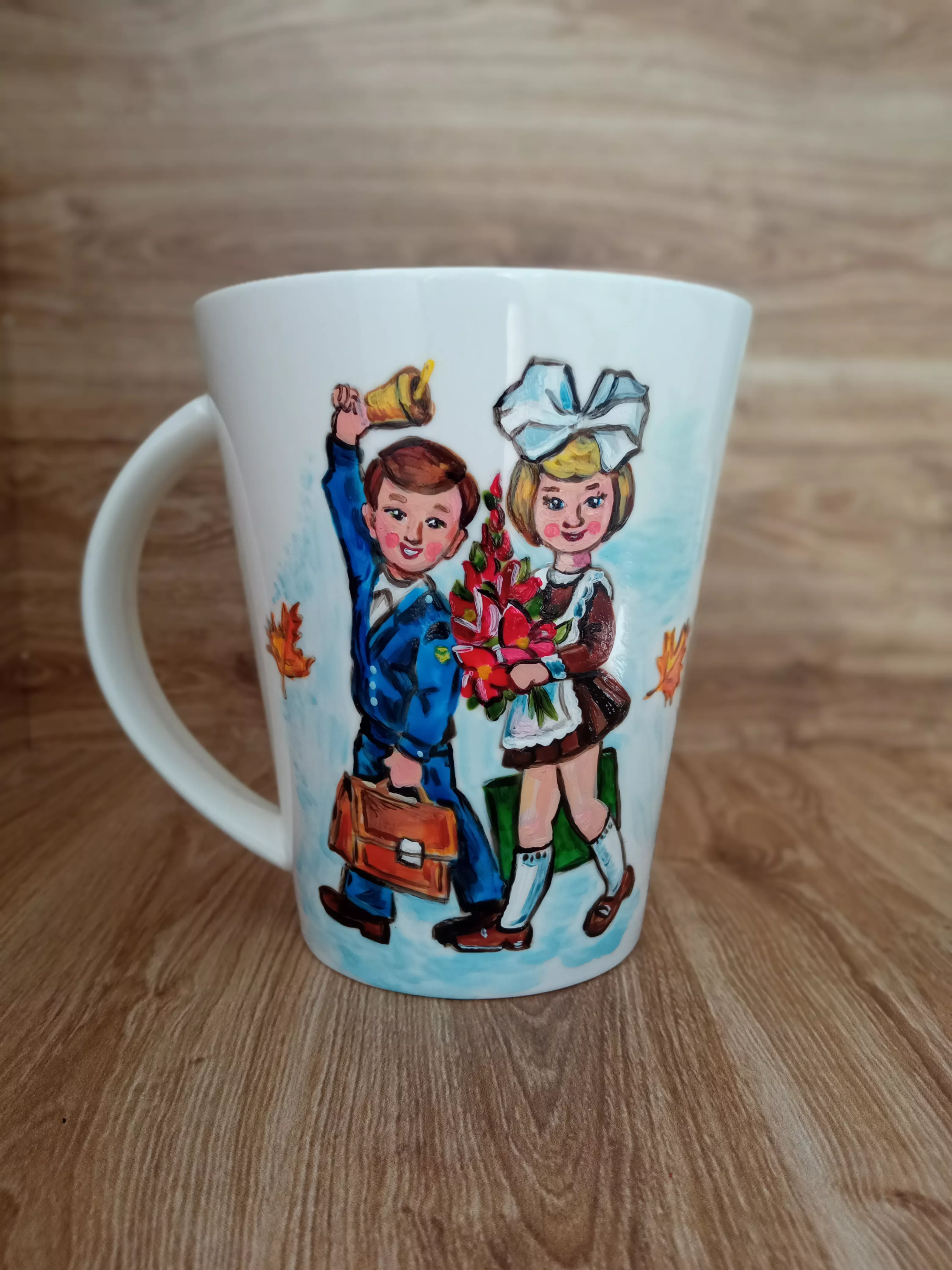 Кружка с ручной росписью Ученики Art-Works Фарфор CN-159