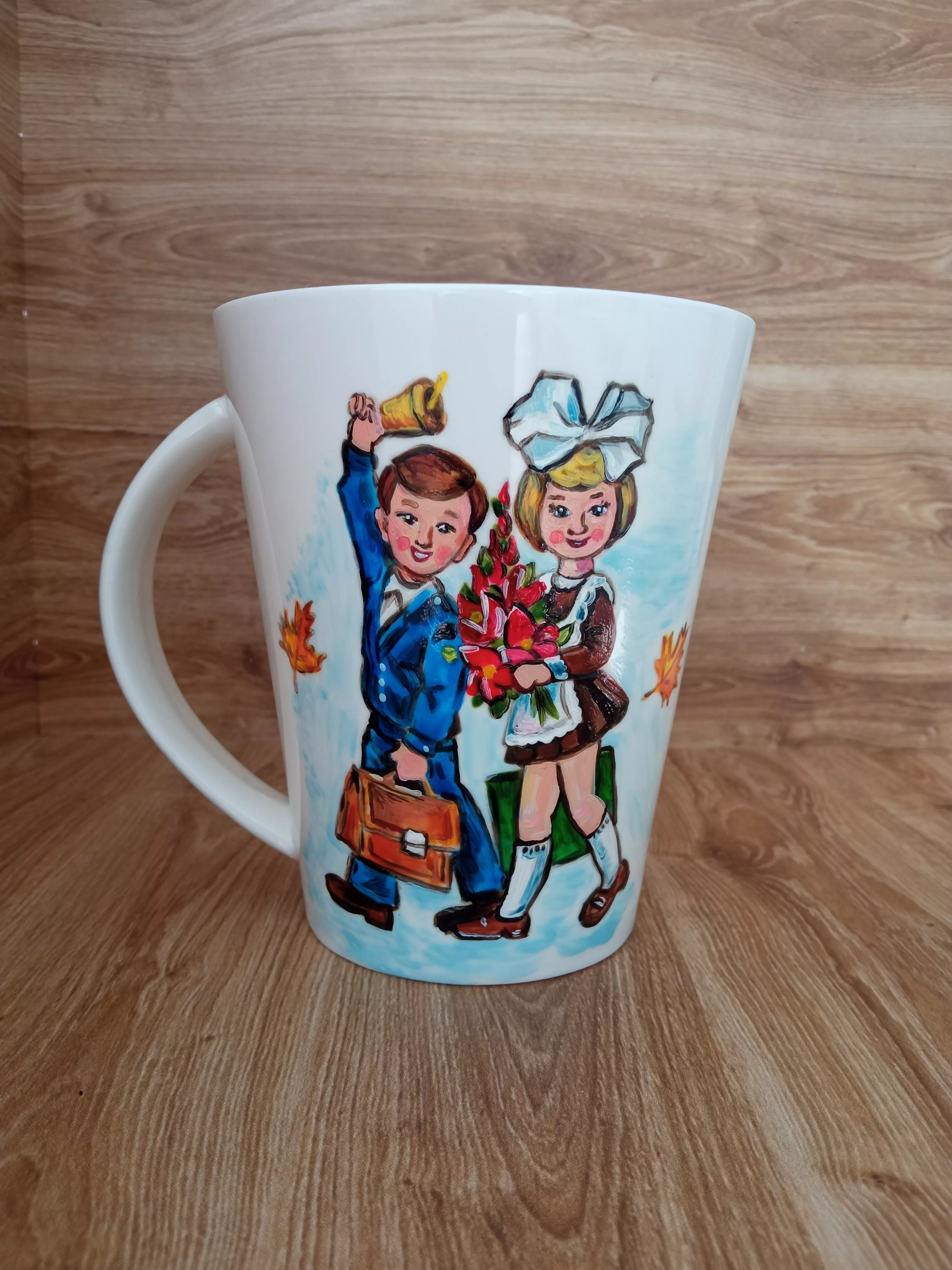 Кружка с ручной росписью Ученики Art-Works Фарфор CN-159