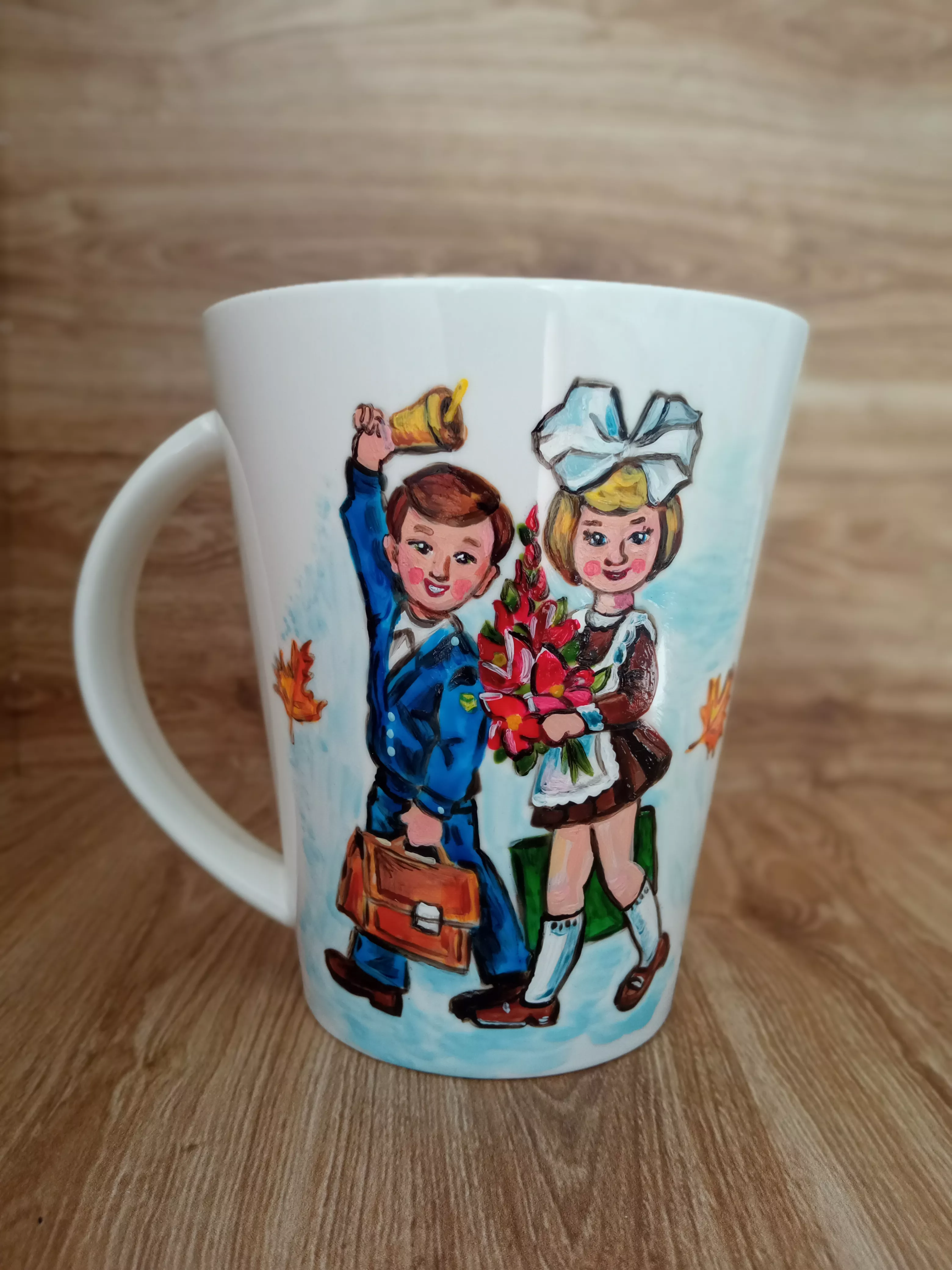 Кружка с ручной росписью Ученики Art-Works Фарфор CN-159