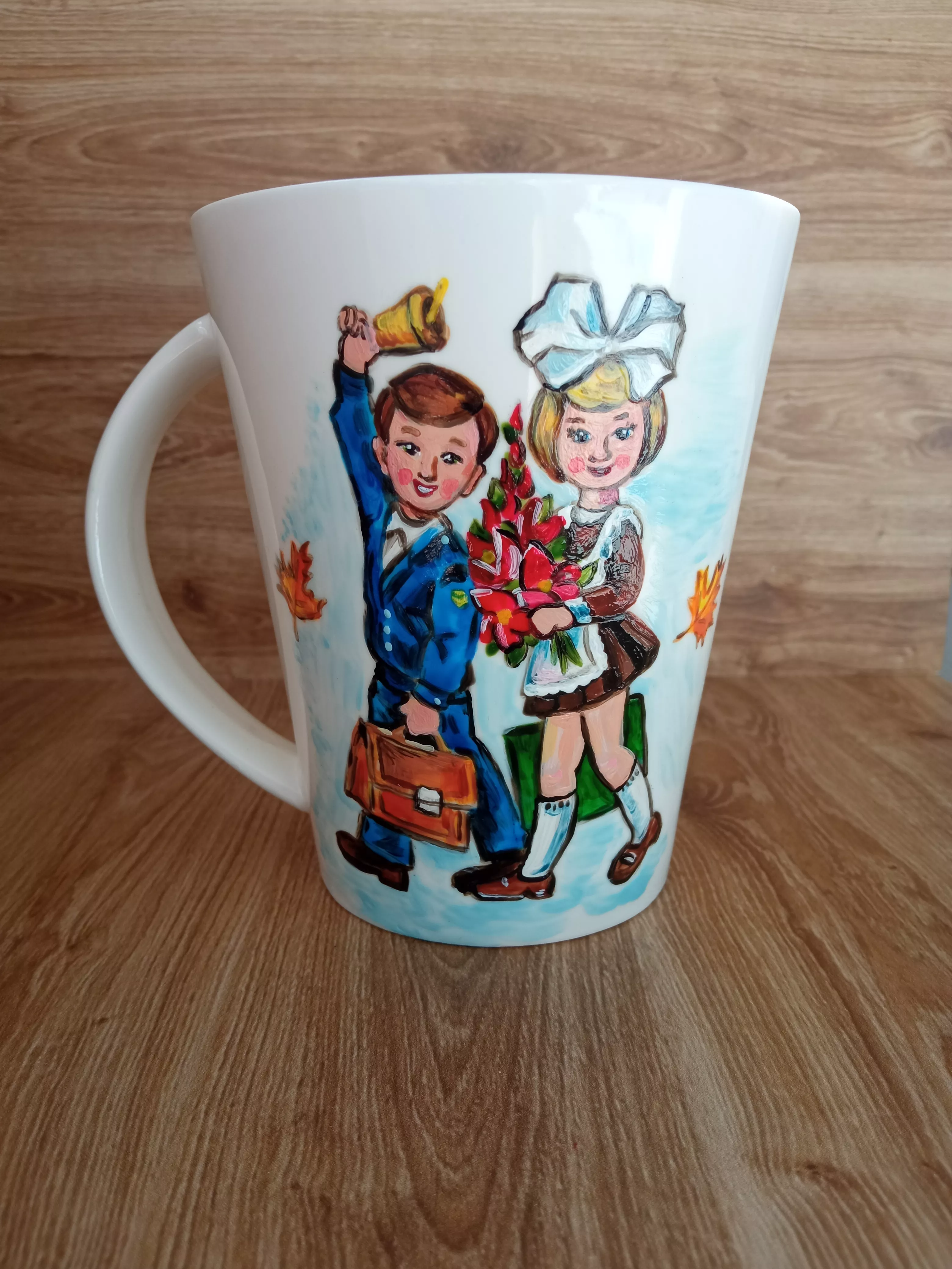 Кружка с ручной росписью Ученики Art-Works Фарфор CN-159