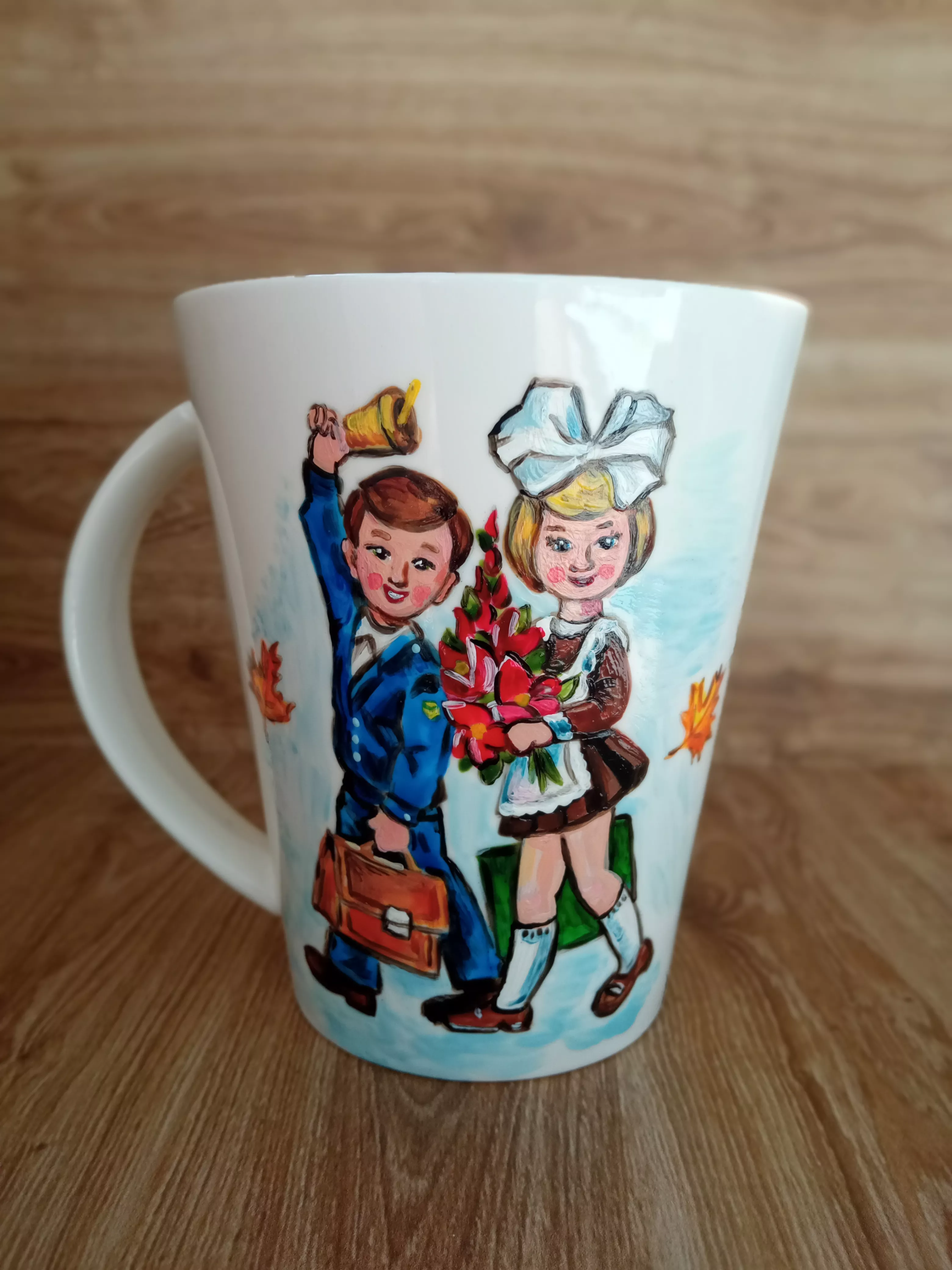 Кружка с ручной росписью Ученики Art-Works Фарфор CN-159