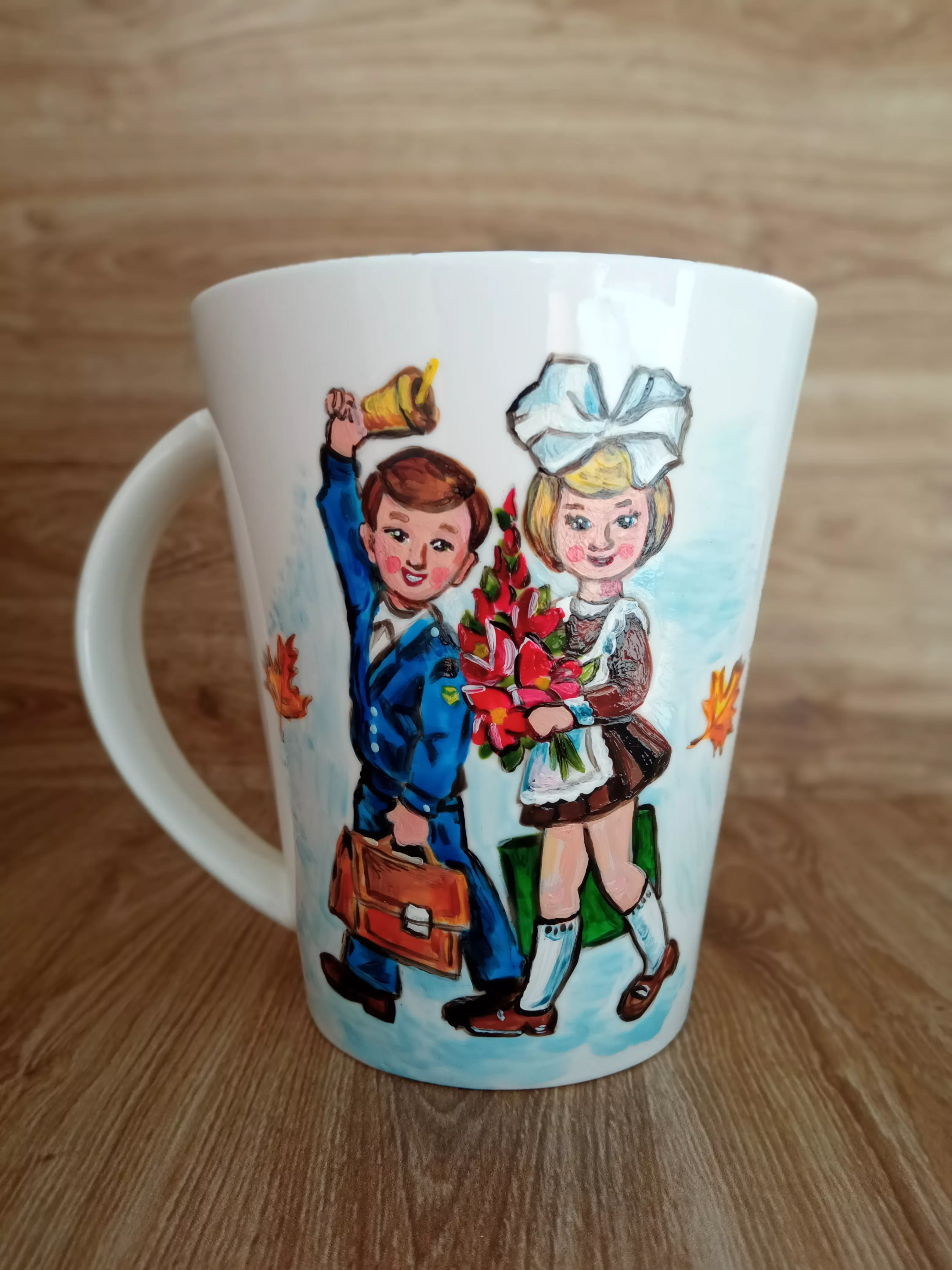 Кружка с ручной росписью Ученики Art-Works Фарфор CN-159