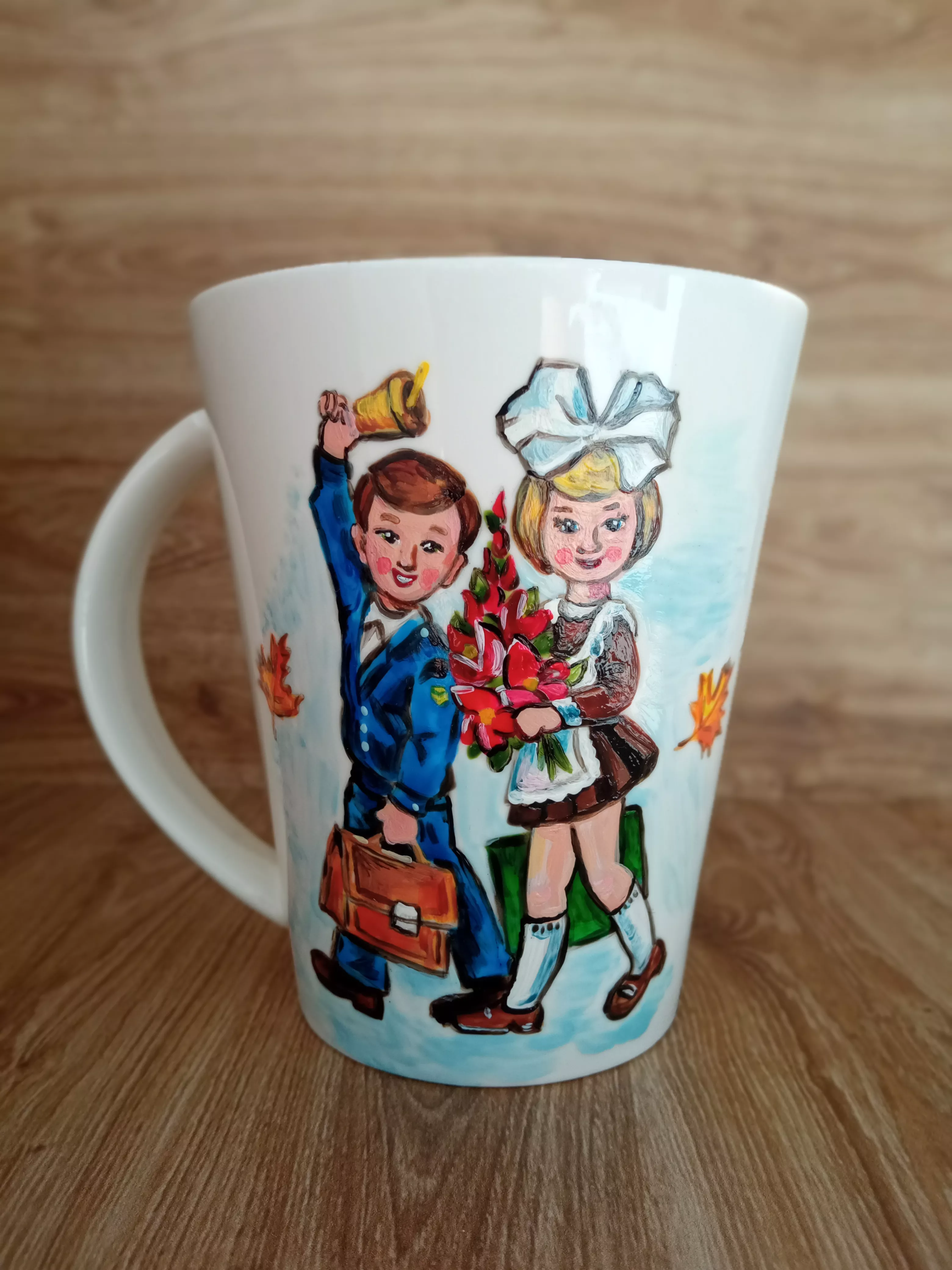 Кружка с ручной росписью Ученики Art-Works Фарфор CN-159