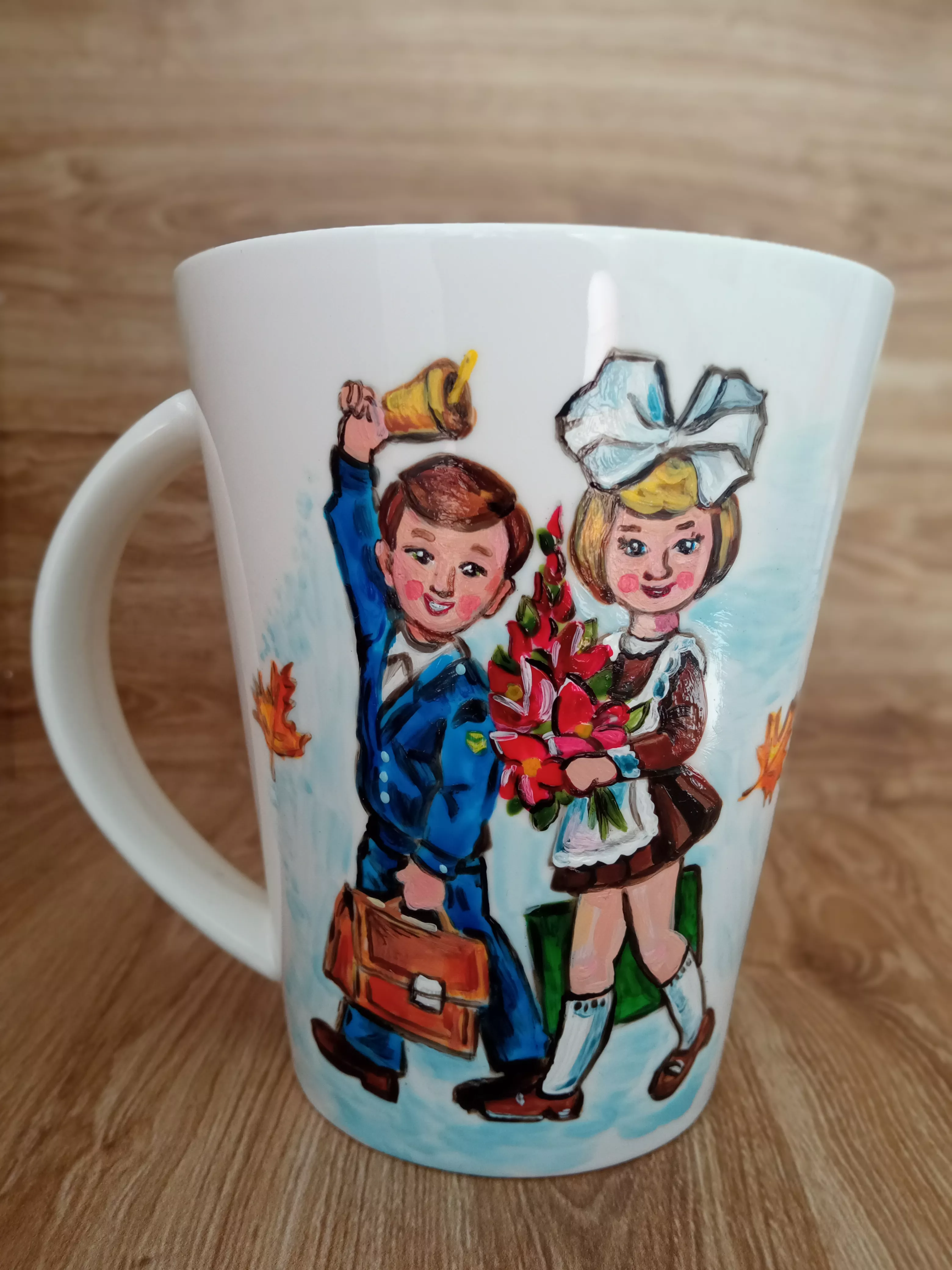 Кружка с ручной росписью Ученики Art-Works Фарфор CN-159