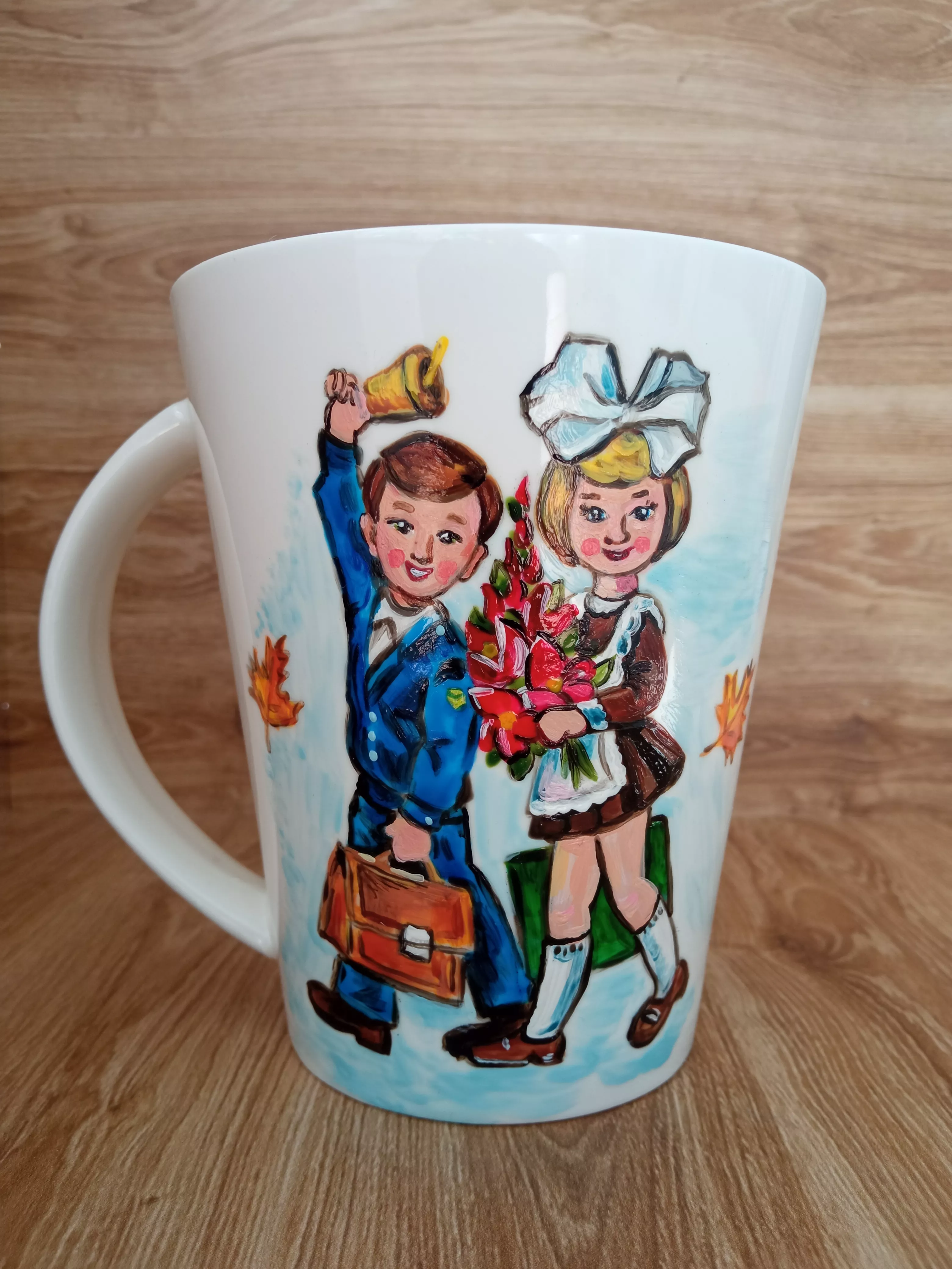 Кружка с ручной росписью Ученики Art-Works Фарфор CN-159