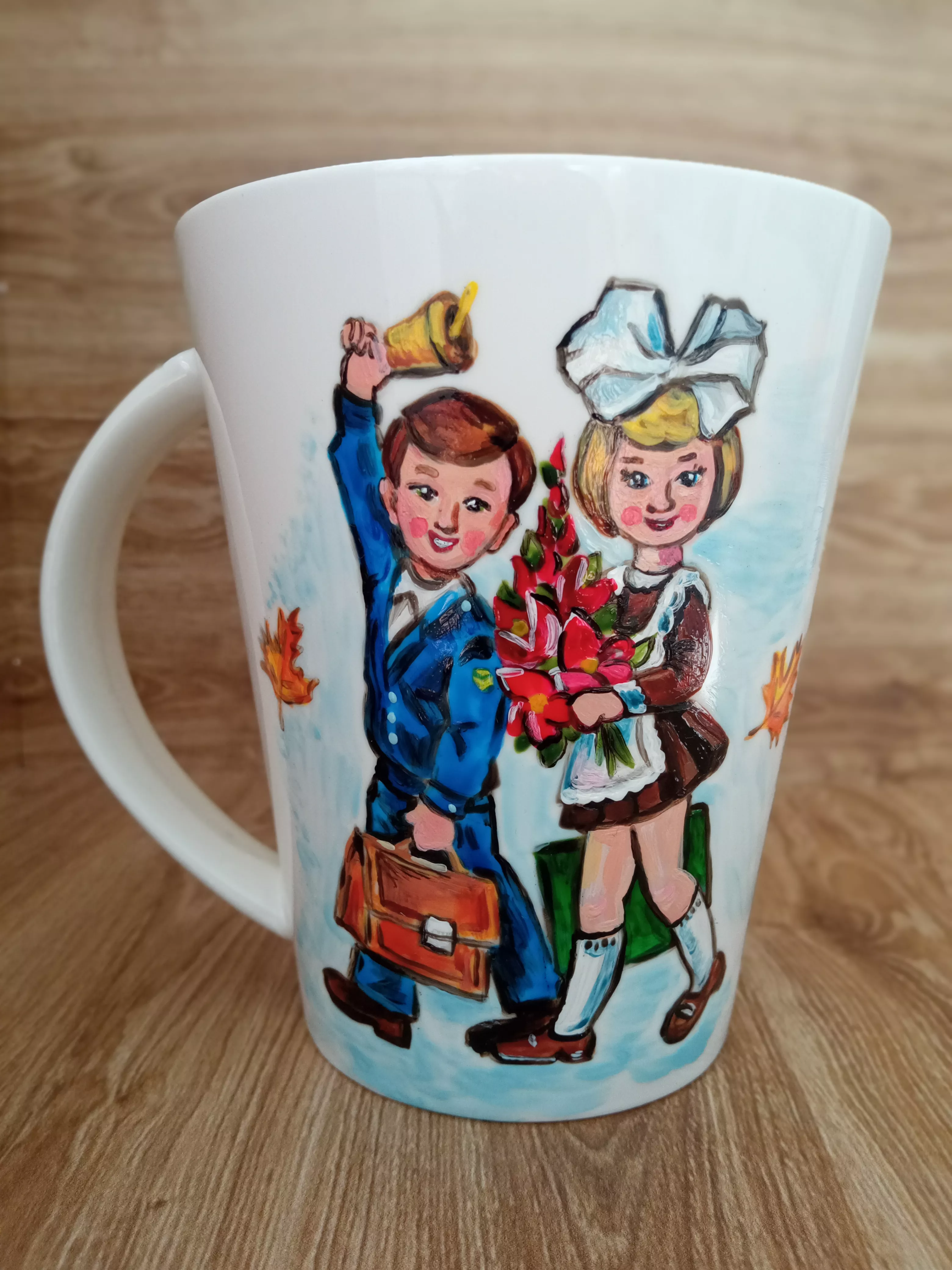 Кружка с ручной росписью Ученики Art-Works Фарфор CN-159