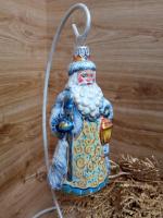 Ёлочная игрушка Дед Мороз Art-Works Стекло Ручная роспись CN-170