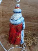 Ёлочная игрушка Дед Мороз Art-Works Стекло Ручная роспись CN-170