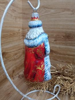 Ёлочная игрушка Дед Мороз Art-Works Стекло Ручная роспись CN-170
