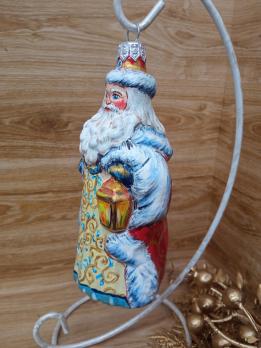 Ёлочная игрушка Дед Мороз Art-Works Стекло Ручная роспись CN-170