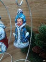 Ёлочная игрушка Снегурочка Art-Works Стекло Ручная роспись CN-171